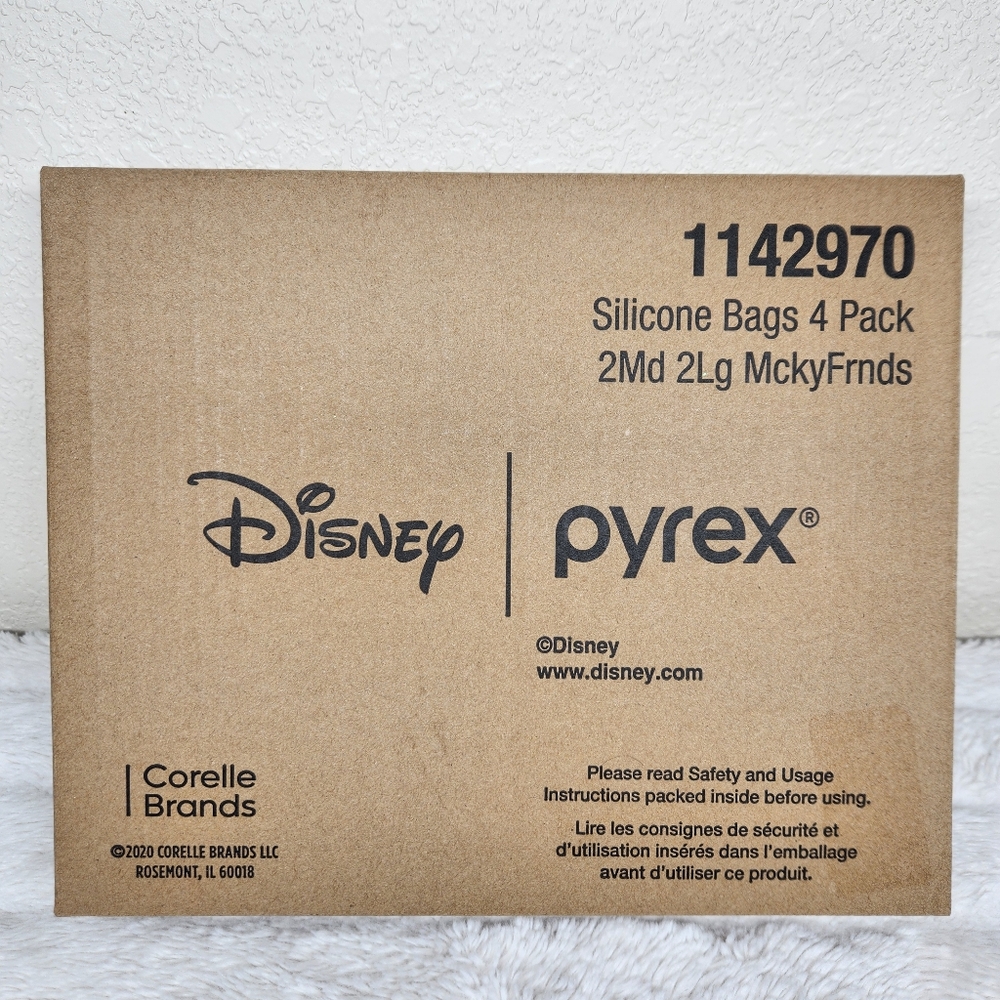 Disney Pyrex Silicone Bags Set - Picture 3 of 6